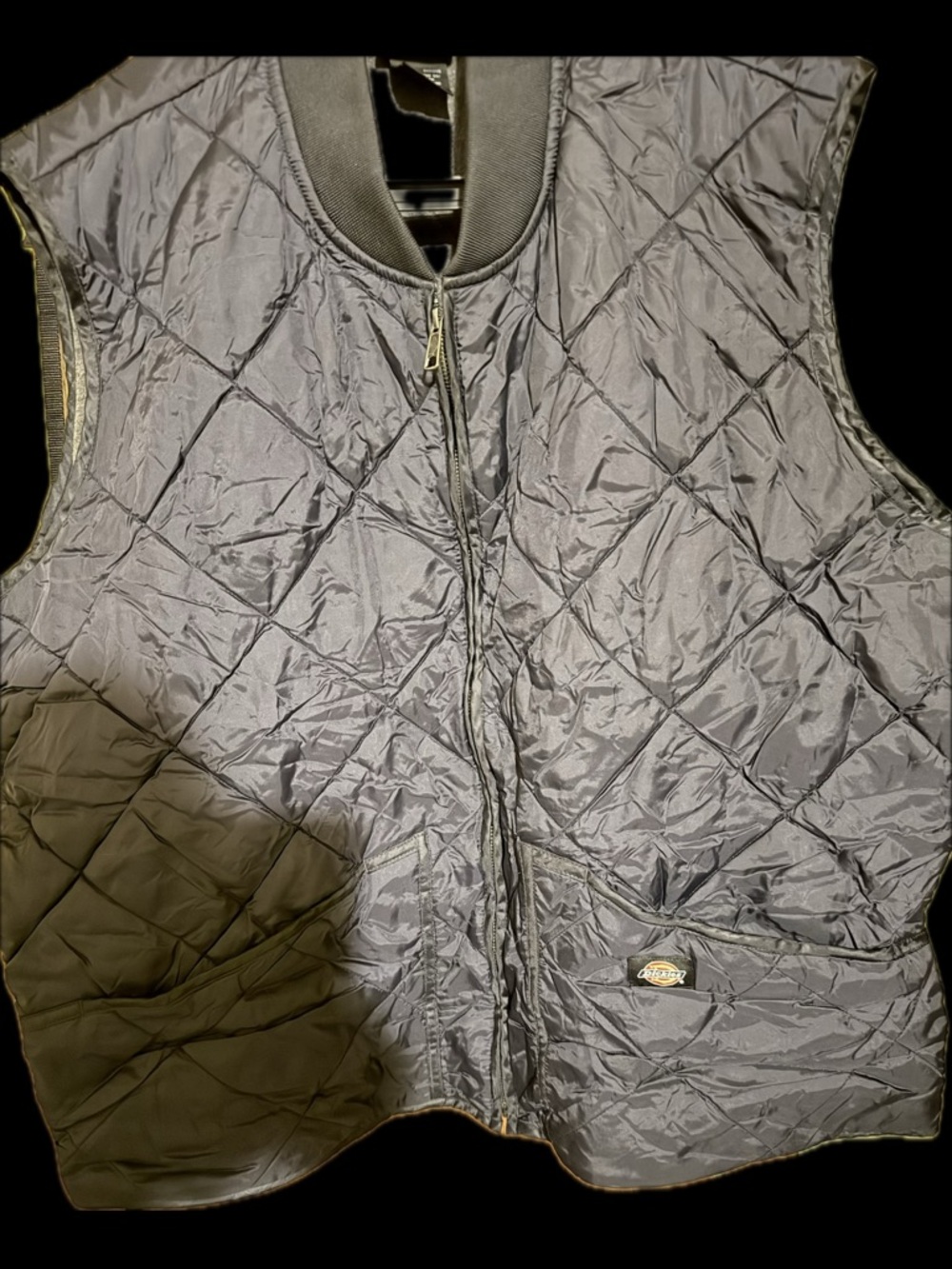 Dickies Quilted Vest - Black